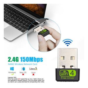 دانگل وای فای (کارت شبکه بی سیم) مدل U150 WIFI-4